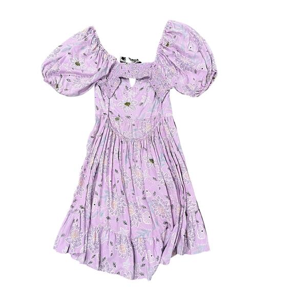 NEW Angie Floral Sleeve Dress Size L - Picture 3 of 8